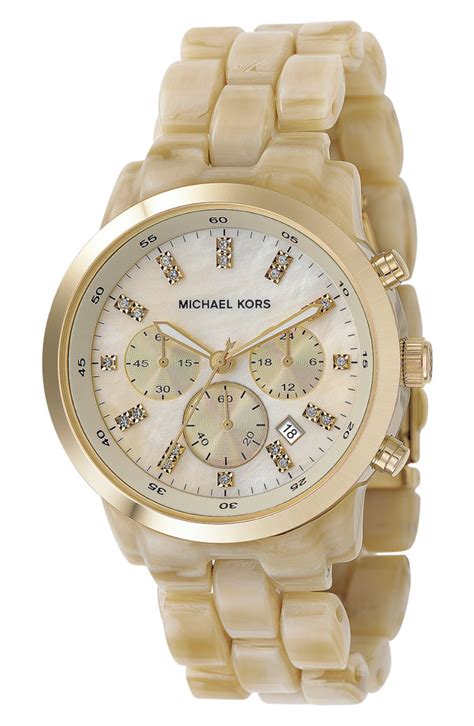 michael kors mk5039 ritz horn watch|Michael Kors Women's MK5039 Ritz Horn Watch.